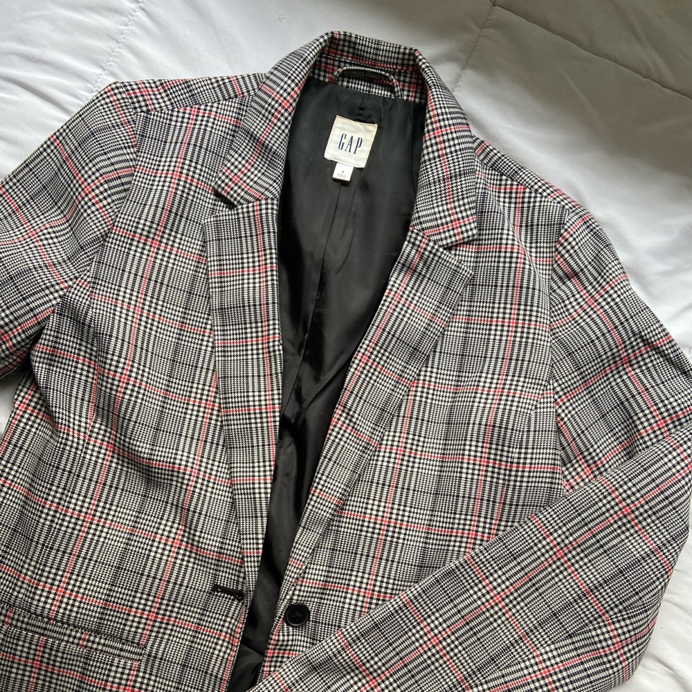 Plaid Blazer